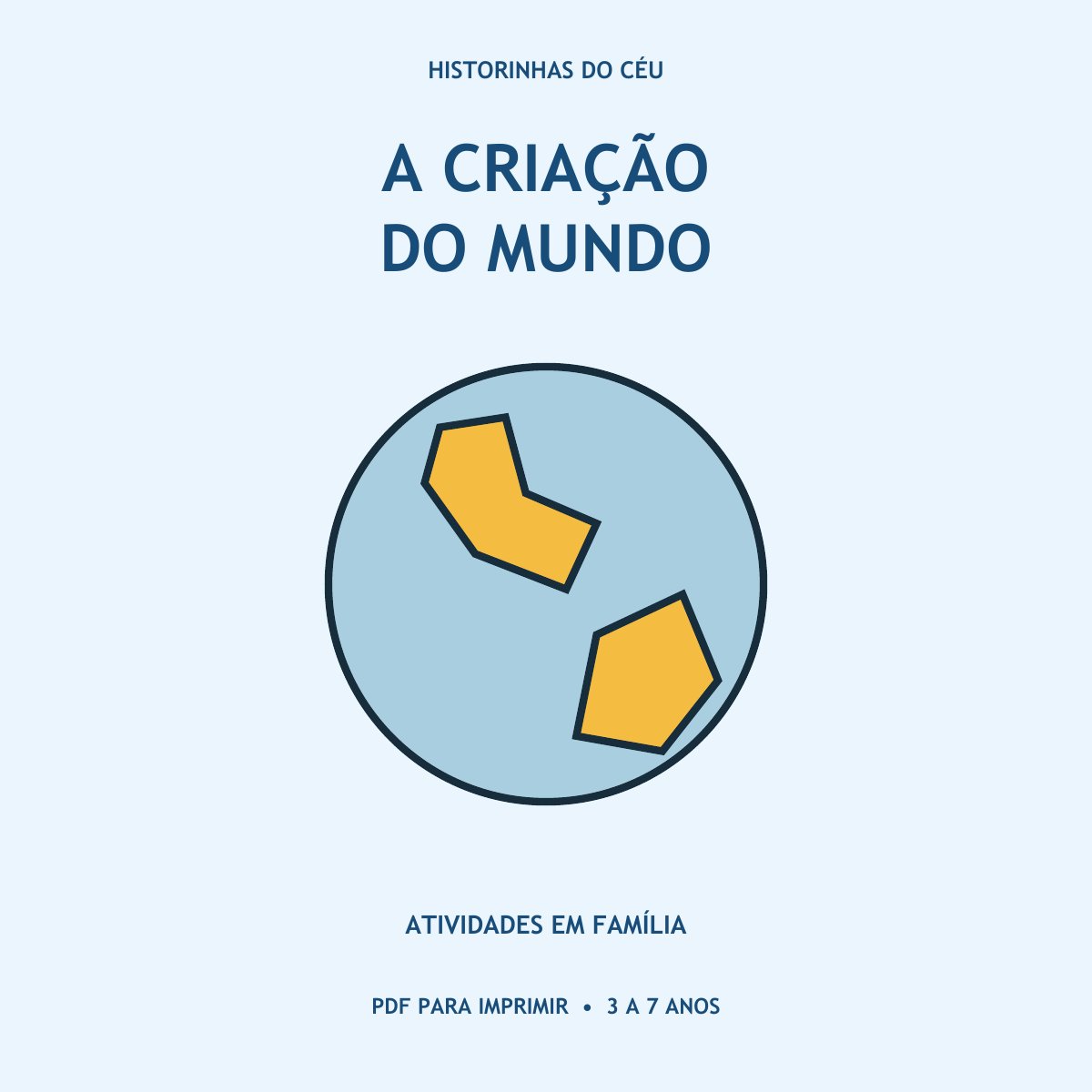 Capa: A criação do mundo.
