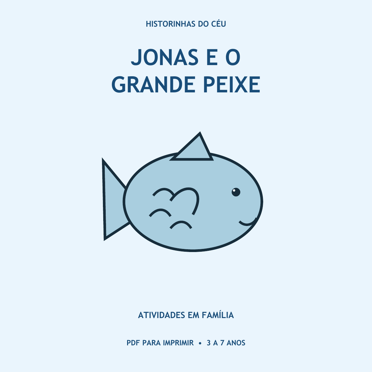 Capa: Jonas e o grande peixe.